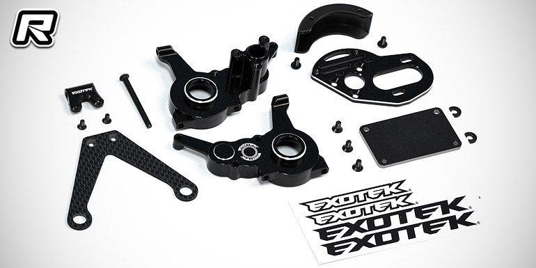 Exotek 22 3.0 LCG aluminium gearbox set