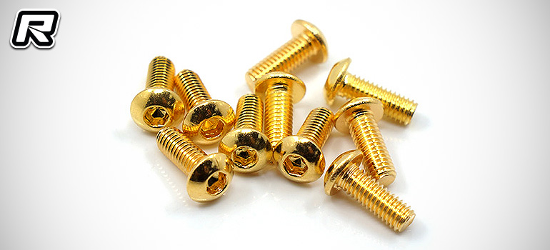 Hobby Pro USA 24K gold-plated stainless steel screws