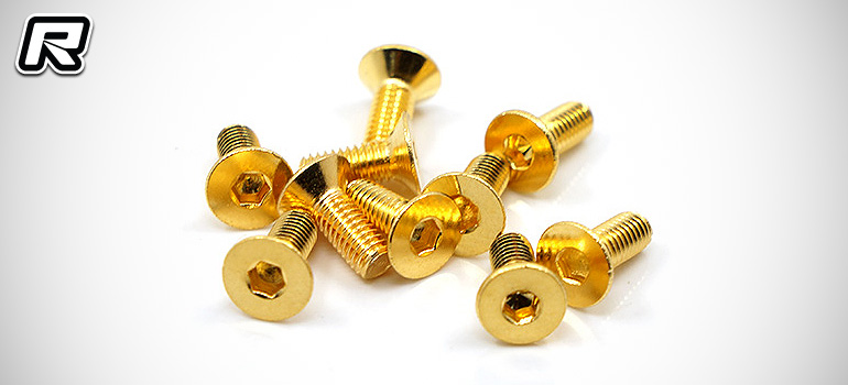 Hobby Pro USA 24K gold-plated stainless steel screws