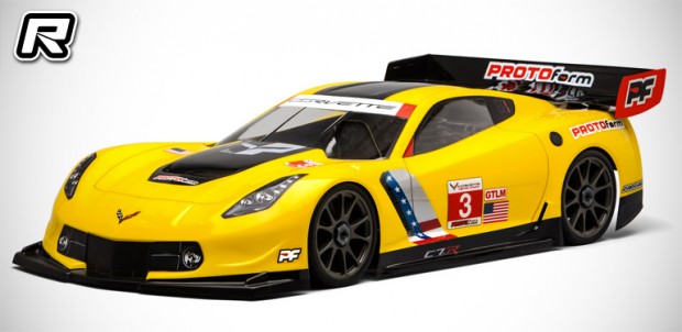 Protoform Corvette C7.R 1/8th GT race body