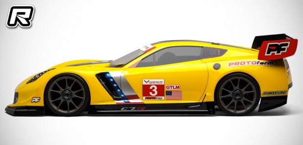 Protoform Corvette C7.R 1/8th GT race body