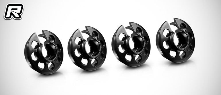 Xray T4 black aluminium spring retainers