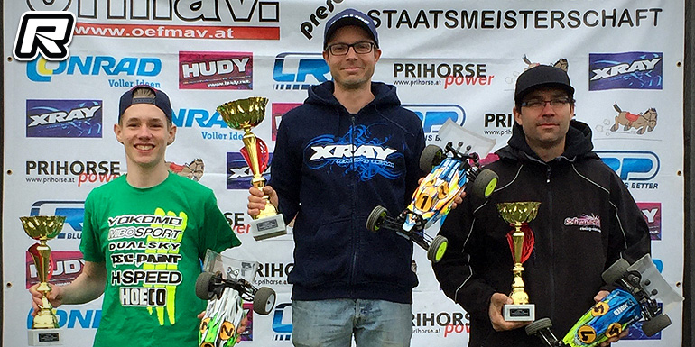 Hupo Hönigl doubles at Austrian EP Buggy Nats Rd2