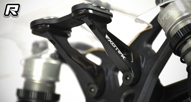 Exotek 22 3.0 suspension hangers & wing mounts