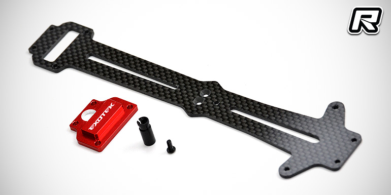 Exotek Mini 8ight Rally carbon chassis & top plate