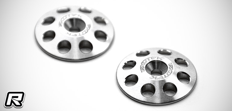 Exotek 1/8th & 1/10th titanium wing buttons