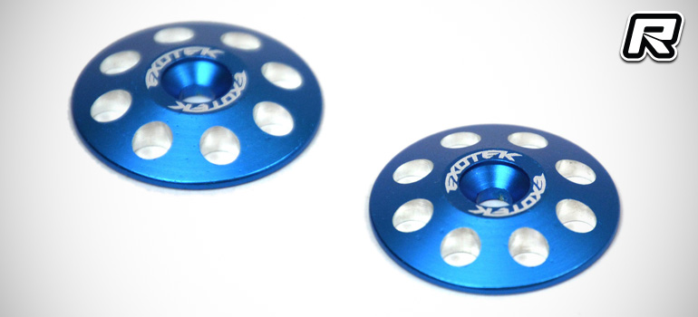 Exotek 1/8 XL aluminium wing buttons