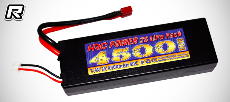 HRC Racing pre-wired hardcase LiPo battery packs