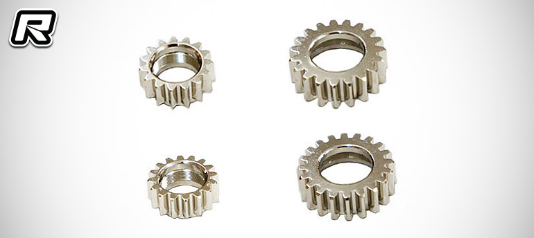 New Mugen HD pinion gears & multi-hole pistons