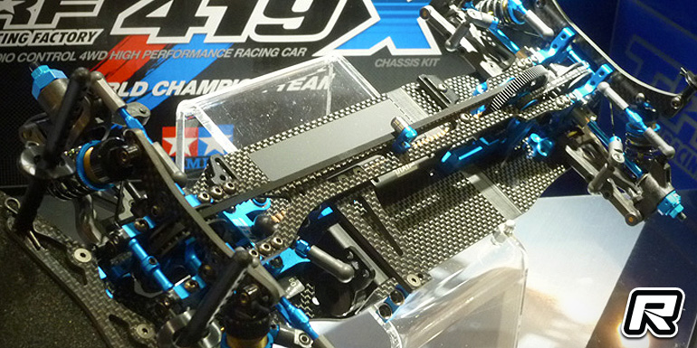 Tamiya TRF419X & TA07 Pro at Shizuoka Hobby Show