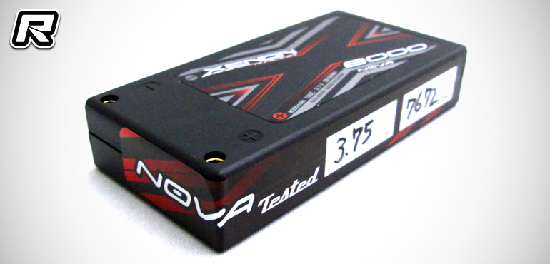 Xenon Racing NovaTested 1/12th scale LiPo packs