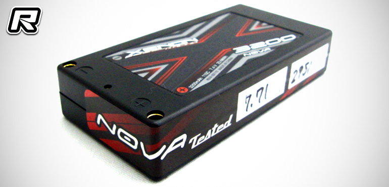 Xenon Racing NovaTested 1/12th scale LiPo packs
