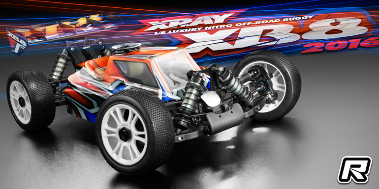 Xray introduce new XB8'16 nitro off-road buggy