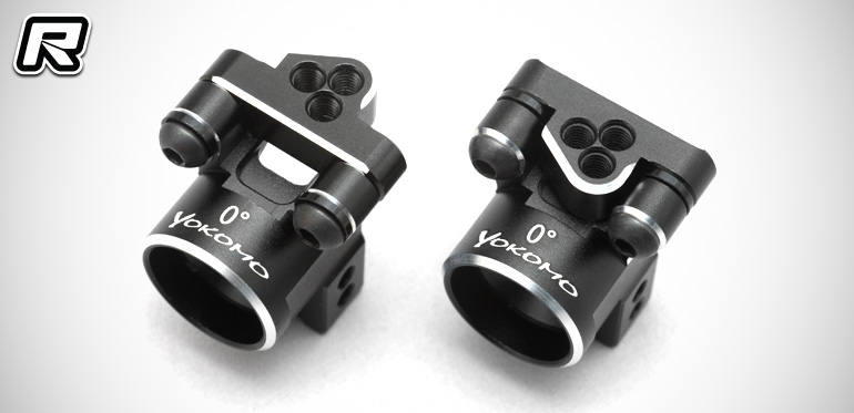 Yokomo YZ-4/YZ-2CA aluminium offset rear hub carriers