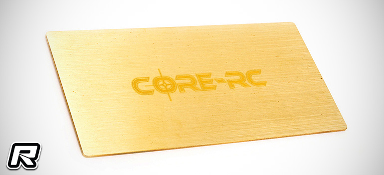 Core RC under shorty LiPo brass weight
