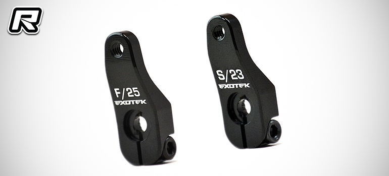 Exotek 22 series heavy duty alloy servo arms