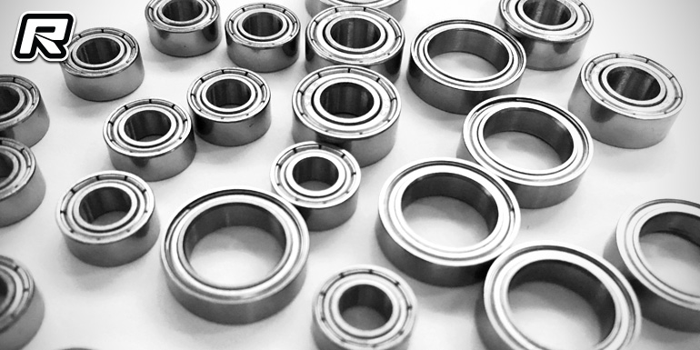 Gravity RC B5 & B6 ceramic-coated steel bearing kit