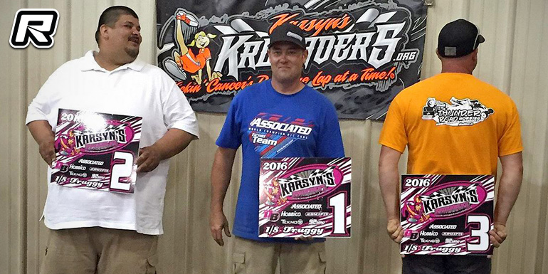 Tony Bacon doubles at Karsyn's Krusader's Race