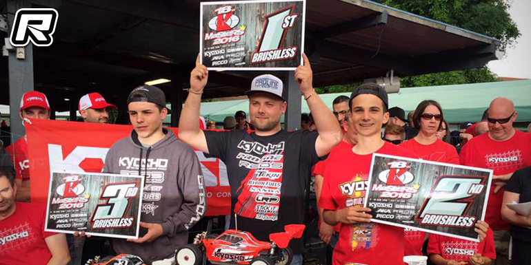 Elliott Boots doubles at 2016 Kyosho Masters