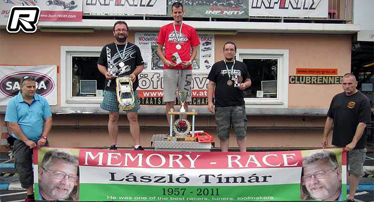 Michal Abrahamek wins at Laszlo Timar memorial race