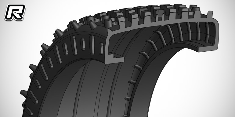 MCD Racing Micro Stud V2 180mm large scale tyres