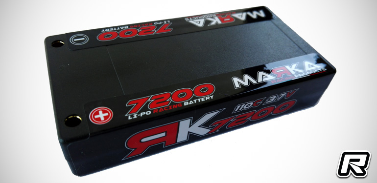 Marka Racing low-profile LiPo battery packs