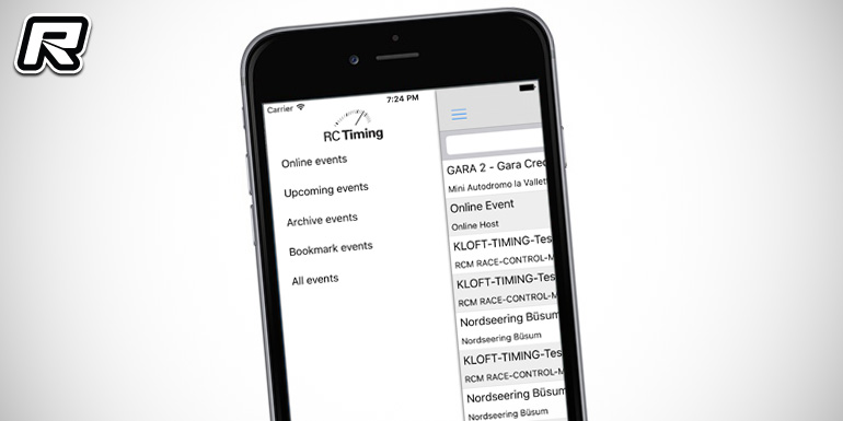 MyRCM RC-Timing iOS app