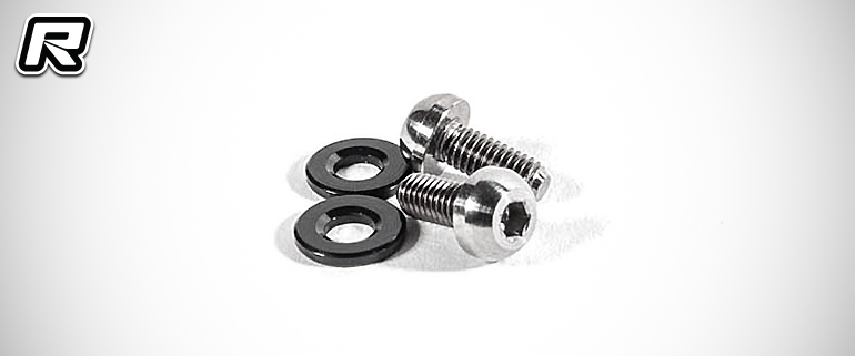 Schelle TLR 22 3.0 rear camber block & Ti motor screws