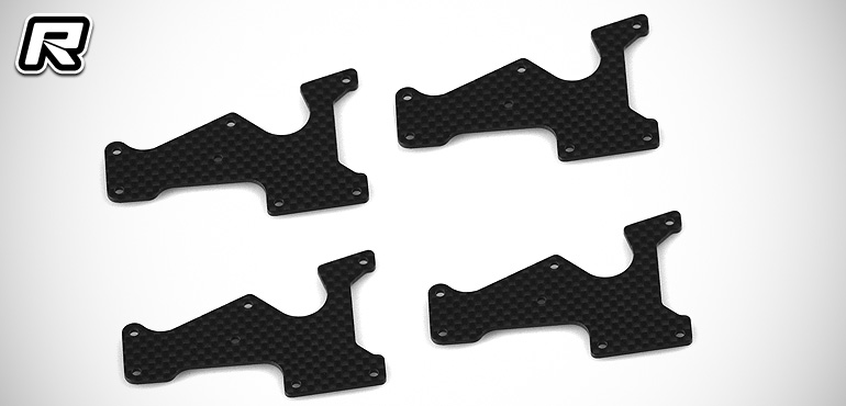 Serpent Cobra SRX8 carbon fibre A-arm inserts