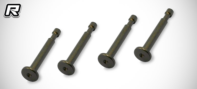 T-Works introduce hard-coated lower shock mount pins