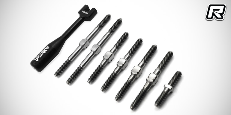 T-Works TC7 hybrid & standard titanium turnbuckle sets