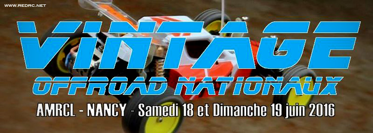 Vintage OffRoad Nationaux 2016 – Announcement