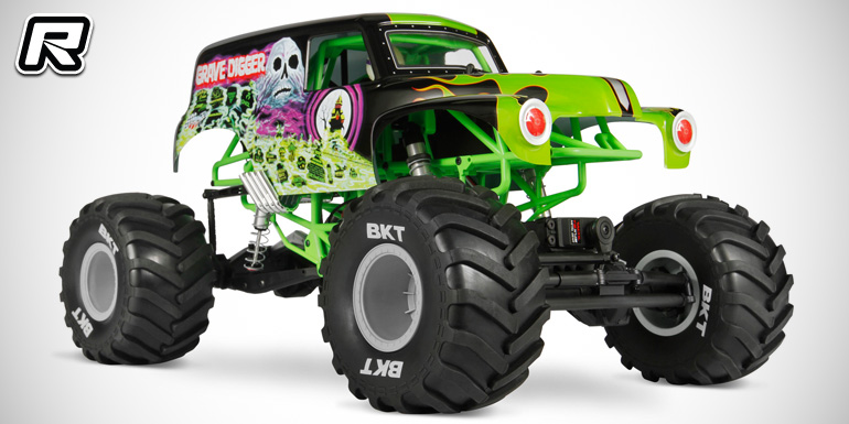 Axial SMT10 Grave Digger Monster Jam RTR truck