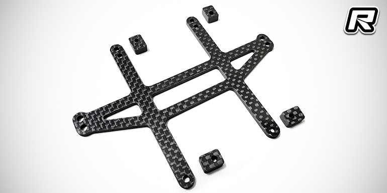 Bezerk RC B6 series carbon fibre option parts