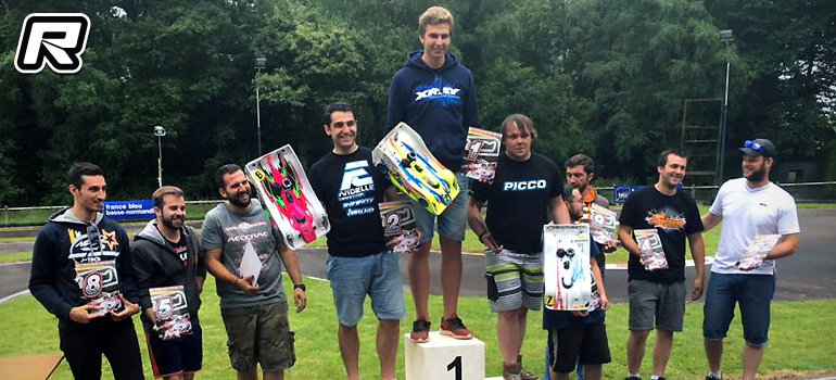 Leo Arnold wins at French 1/8th On-road Nats Rd4