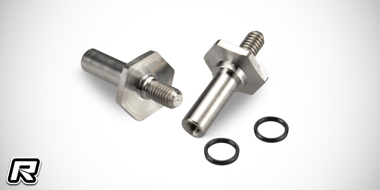 JConcepts B6-series titanium front axle sets