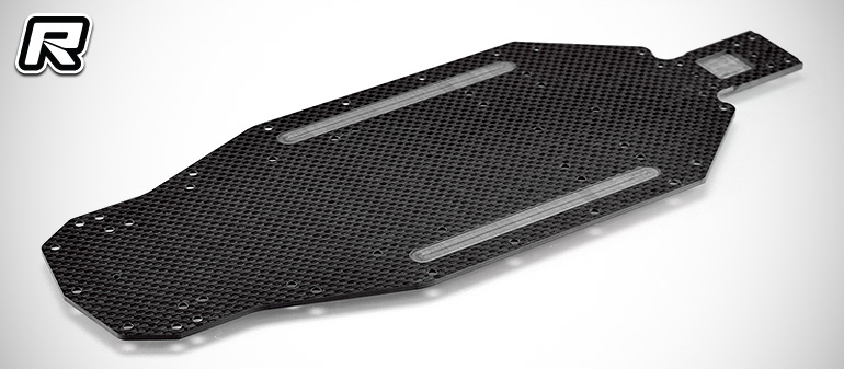 RDRP XB2 2.5mm carbon fibre main chassis plate