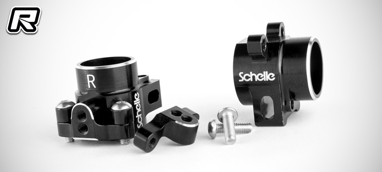 Schelle B6-series 2-piece aluminium rear hubs