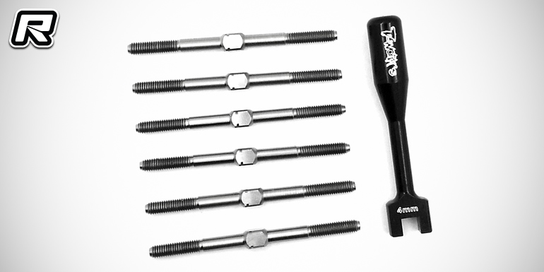 T-Works B6-series titanium turnbuckle sets