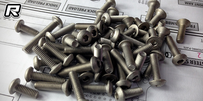 ZZRacing B6 series titanium screw sets