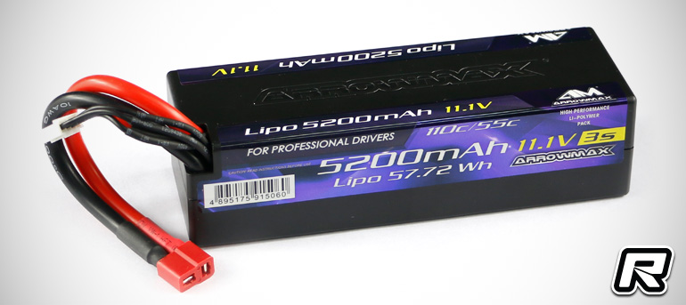 Arrowmax 5200mAh 11.1V 3S LiPo battery pack