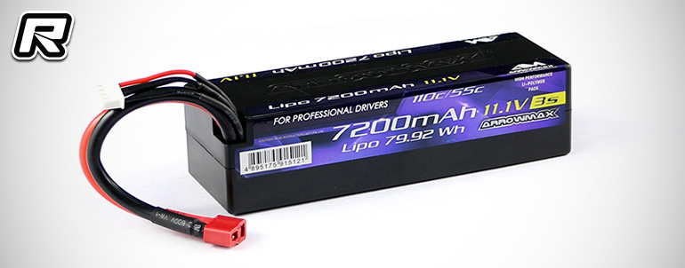 Arrowmax 7200mAh 11.1V 3S LiPo battery pack