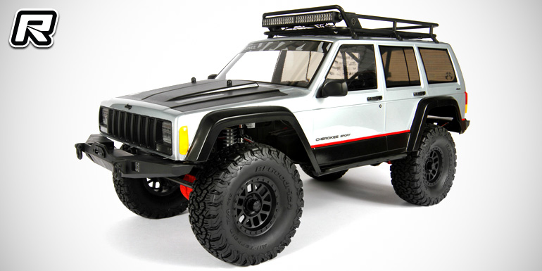 Axial Jeep Cherokee body & aluminium upgrades