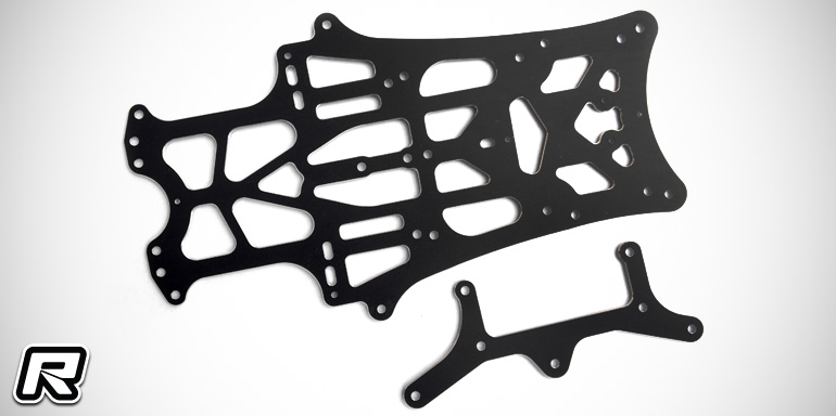 Framega YRX-12 2mm alloy chassis & lower pod plate