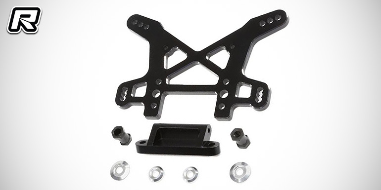 Losi XL-range aluminium shock towers & chassis braces