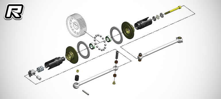 MIP TLR 22 3.0 Roller Pucks bi-metal drive system