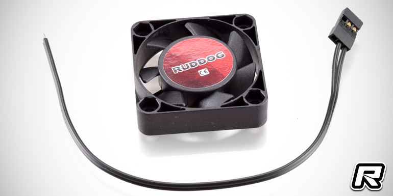 Ruddog 30mm & 40mm fan units with all-black wire