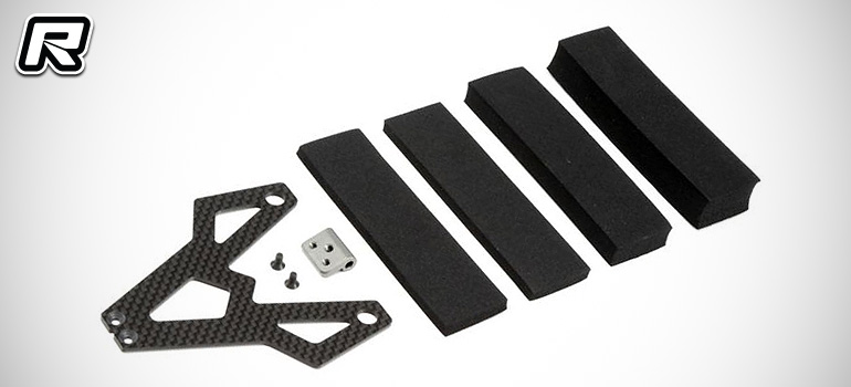 TLR 22 3.0 carbon fibre & aluminium battery strap