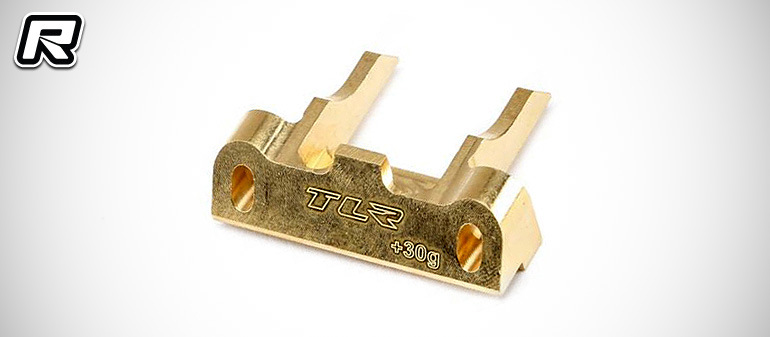 TLR 22 3.0 LRC +30g brass hinge pin brace