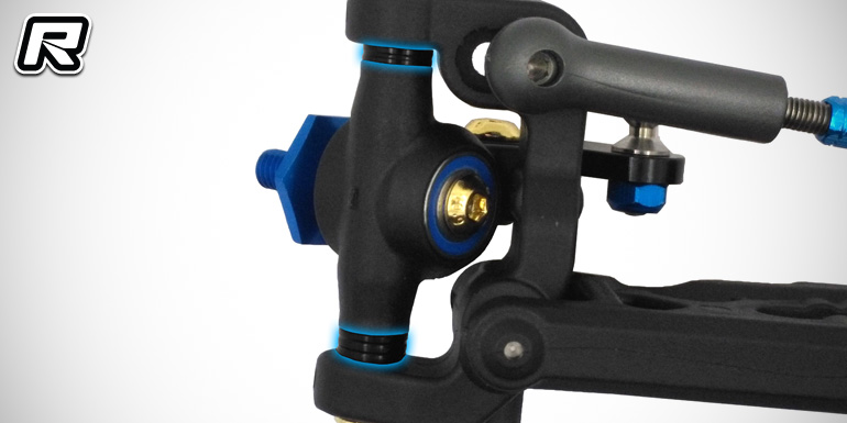 T-Works B6 series C-hub bushings & POM shock parts